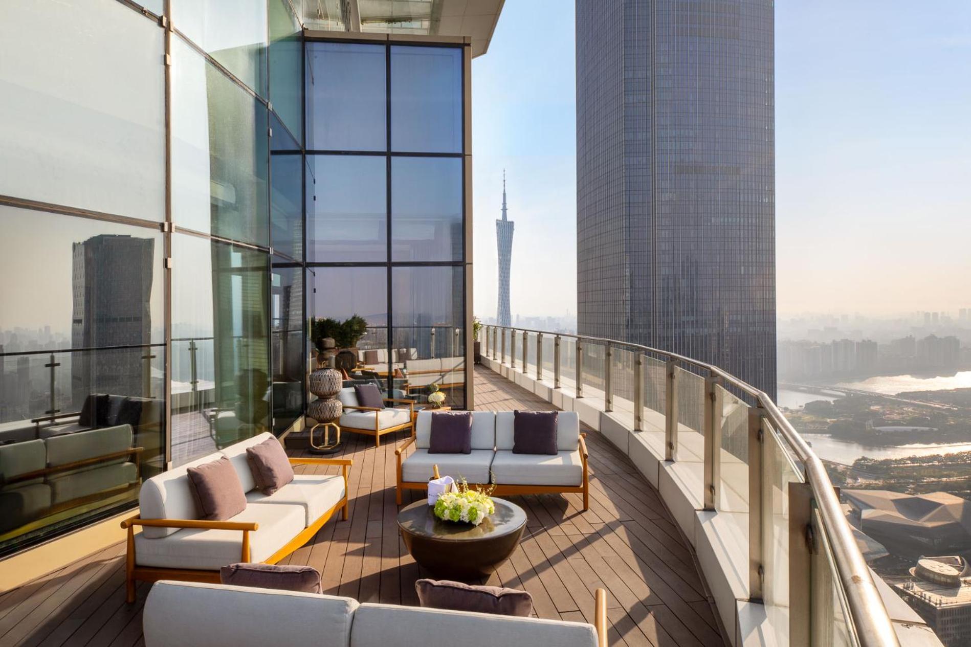 Jumeirah Guangzhou-Complimentary Shuttle Bus To Canton Fair Complex Buitenkant foto