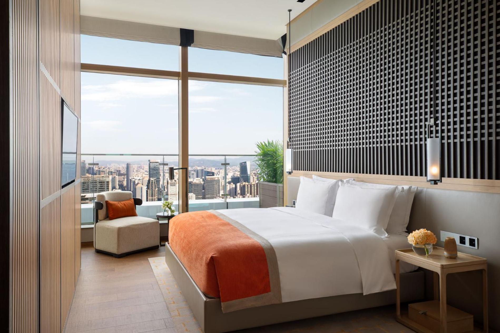 Jumeirah Guangzhou-Complimentary Shuttle Bus To Canton Fair Complex Buitenkant foto